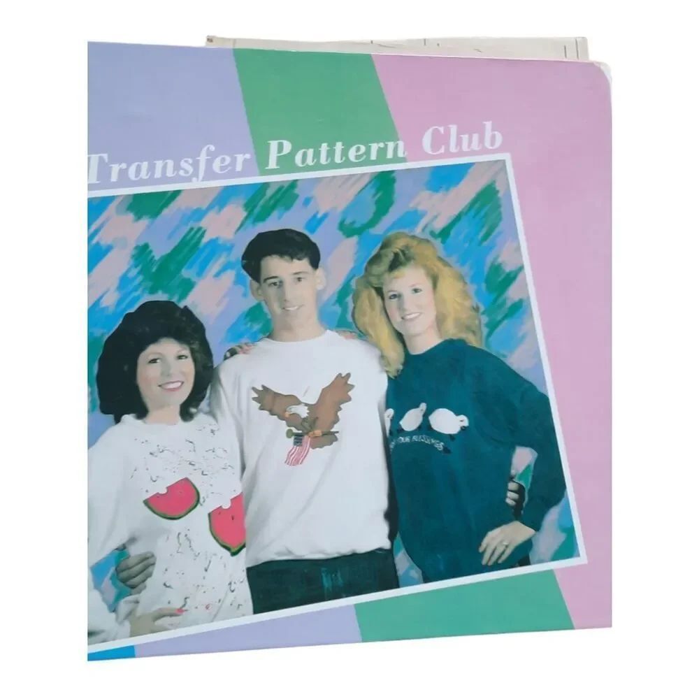 Vintage Sweatshirt Pattern Pack - Multicolor